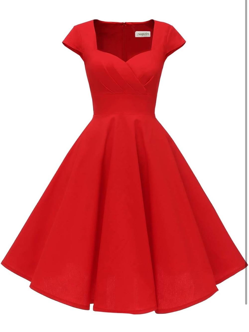 Amazon Hanpceirs Women's Cap Sleeve 1950s Retro Vintage Style Dress